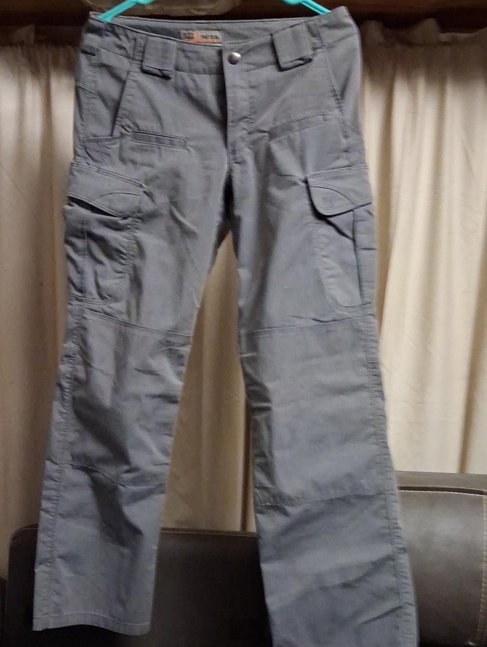 5.11 Tactical Men's Gray Cargo Pants - Utility Pocket Design